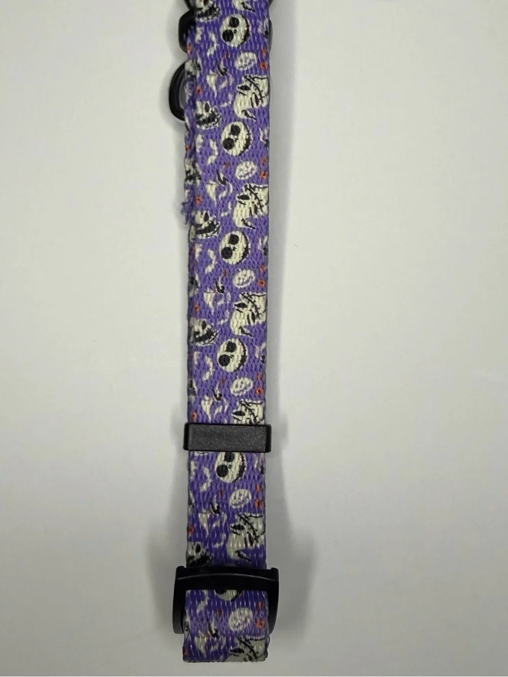 Disney The Nightmare Before Christmas Purple Jack Skellington Dog Collar Small